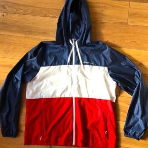 Eddie Bauer zip up windbreaker